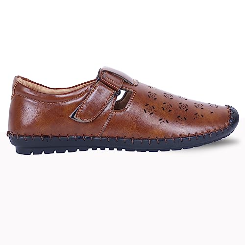 Image of DFR Ethnic Traditional Casual Loafer Sandal Juti Shoe for Men