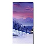 Hochwertige Leinwand - Hochauflösende Kunstwerke werden auf Leinwand mit lebendigen Farben auf eine dicke, hochwertige Leinwand gedruckt, um den Look der ursprünglichen Natur und Meisterwerke zu erzeugen.