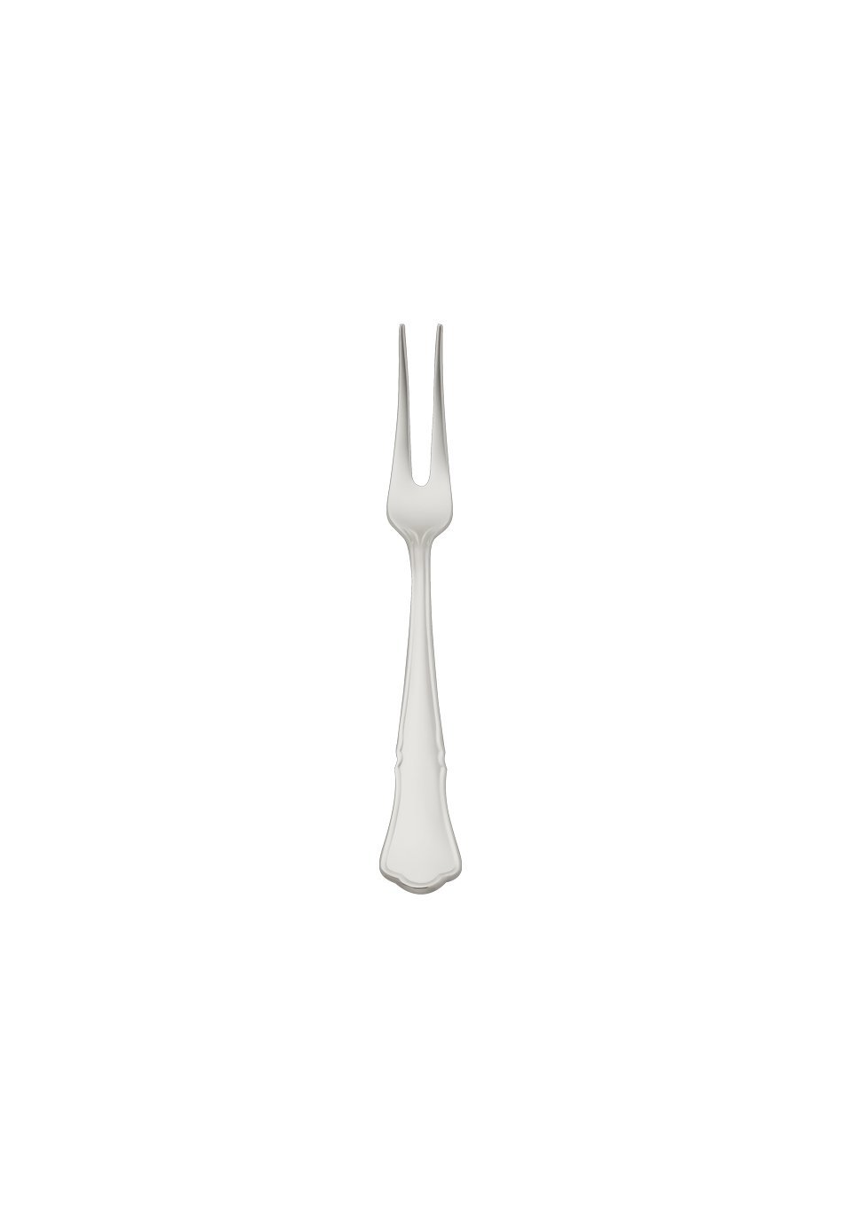 Robbe & Berking Fourchette à Viande Alt-Chippendale, Petite (plaqué Argent Massif 150 g)
