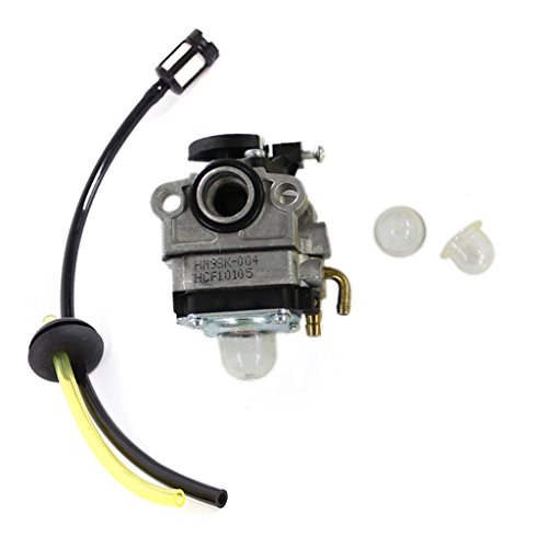 HURI Carburetor Primer Bulb Fuel Line Kit for Troy-Bilt TB26TB TB475SS TB525CS TB146EC TB590BC TBE515 Gas Trimmer