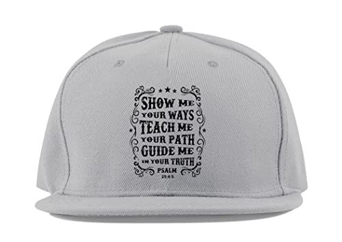 Casquette de baseball protection solaire coton gris visière plate pour homme et femme ajustable