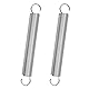 GUNGY Zugfedern mit Haken Edelstahl Zugfeder Spannfeder 125mm Außendurchmesser 16mm Drahtdurchmesser 1,7 mm Maximale Zugkraft 4,4kg 1,7x16x125mm 2 Stück