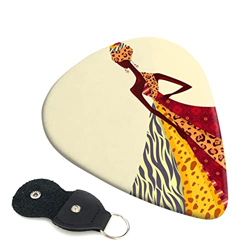 Lot de 6 médiators traditionnels africains pour guitare acoustique, guitare électrique, basse, ukulélé – fins, moyens et… - Les Beatles, Paul McCartney, John Lennon, RIngo Starr, George Harrison Lot de 6 médiators traditionnels africains pour guitare acoustique, guitare électrique, basse, ukulélé - fins, moyens et…