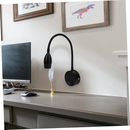 Luz de lectura LED para pared con protección ocular y brazo ajustable 6
