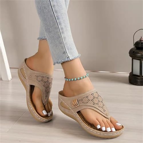 Lublanca Women's Sandals, Avylays Bohemian Orthopedic Slippers, Non-slip Breathable Slippers for Any Occasion2