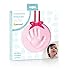 Pearhead Babyprints Baby's First Handprint or Footprint Ornament Kit, Easy No-Bake DIY Clay Kit, Christmas Baby Keepsake Gift, Pink