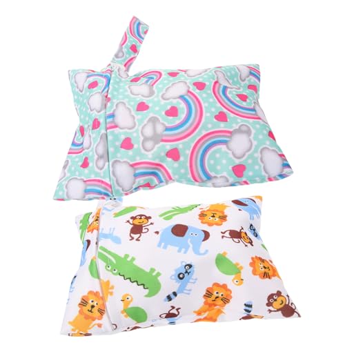 2pezzi Borse Impermeabili Per Pannolini Di Sacchetti Per Lavabili Accessori Per Facili Da Pulire Per Uso Domestico e Viaggi