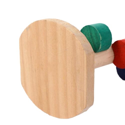 Brinquedos de escada de pássaros coloridos de madeira, papagaios de estimação, ponte de escalada, es