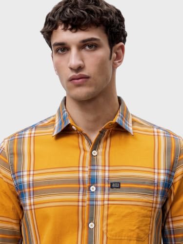 Image of THE Indian Garage CO Men Polycotton Slim Fit Shirt