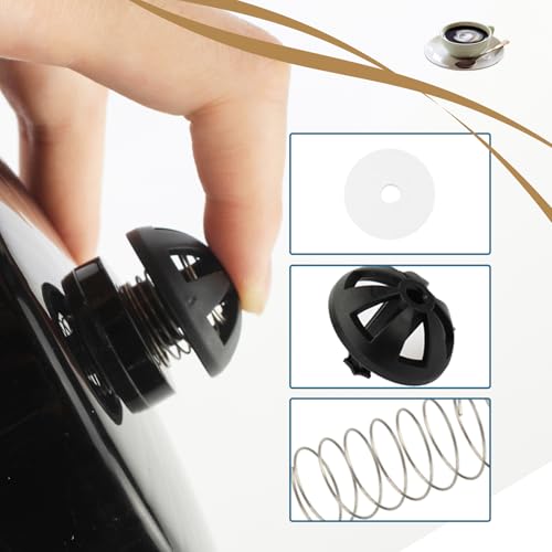 Image of 2-Pack Replacement Coffee Brew Basket Spring Loaded Stopper Kits | Fits Mr. Coffee, Black And Decker, Hamilton Coffee Maker Parts, Replaces Part Numbers 112435-000-000 185774-000-000
