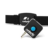 Runtastic Empfänger Und Brustgurt Monitor de Ritmo cardíaco con Correa para el Pecho y la aplicación, Unisex, Negro, Talla única