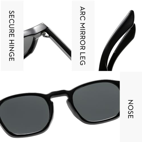 Lunettes de soleil polygonales pour sublimer un look punk transparent