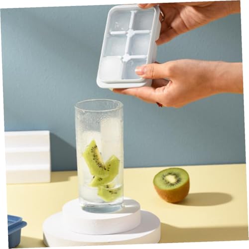 Molde mini para cubitos de hielo con tapa de plástico miniatura 2