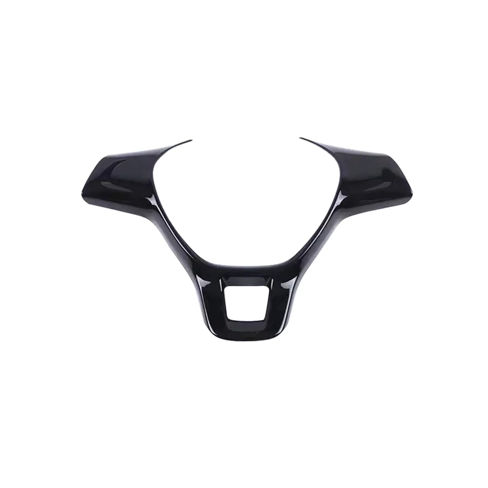Trim Sticker Accessories Car Interior Steering Wheel Cover Trim Sticker Accessories for VW for Golf for GTI MK7 for Polo 2014 2015 for Jetta MK6 2016 Car Interior Decoration(Black)