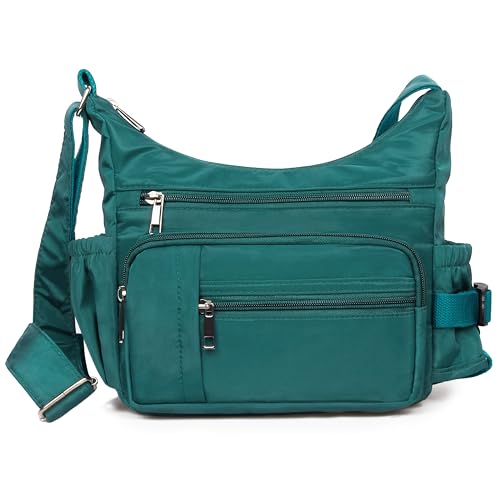 Image of VOLGANIK ROCK Crossbody Bags for Women RFID Lightweight Travel Shoulder Bag Waterproof Nylon purses and handbags Pocketbook