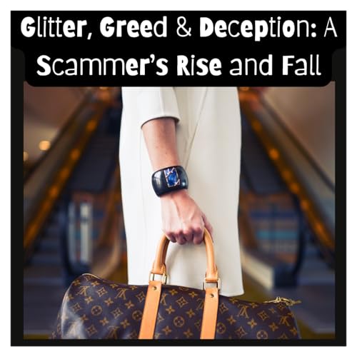 『Glitter, Greed & Deception: A Scammer’s Rise and Fall』のカバーアート