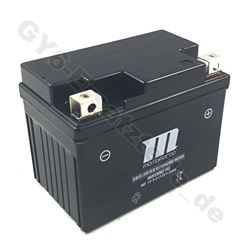 gy6-ersatzteile_de - Batería para BAOTIAN BENZHOU YIYING REX VESPA KYMCO PEUGEOT MKS ECOBIKE ERING ZNEN FLEX TECH JACK FOX JINLUN