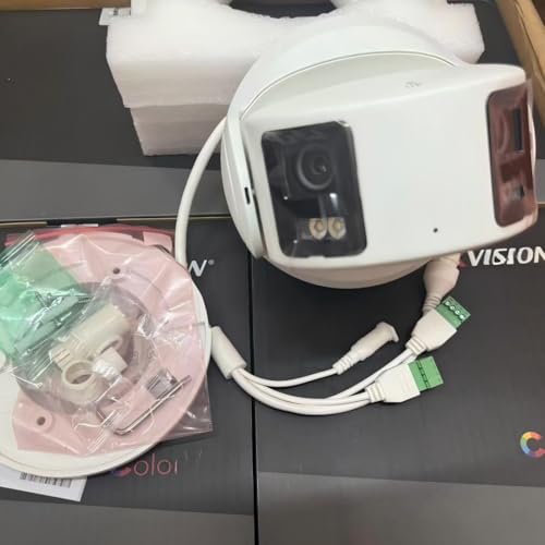 Image of 8MP 4K Panoramic IP Camera, DS-2CD2387G2P-LSU /SL 4MM Hik-Original, 24 /7 Color Vision, 130dB WDR, AI Human /Vehicle Detection, IP67 Weatherproof & Active Deterrence, International Version