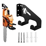 Chainsaw Holder Wall Mount - Saw Wall Organizer Rack,Adjustable Chainsaw Holder | for Garage Garden Workshop Office Barn Home Outdoor