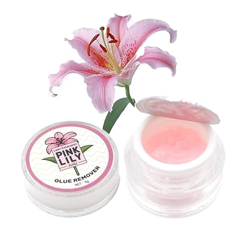 Eyelash Extension Remover - Aloe Flavo & Lily Flavor Fast Dissolution Low Irritation Lash Cream (Lily)