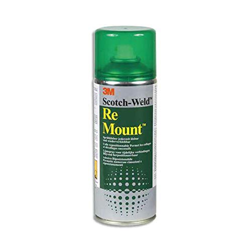 Colle aérosol repositionnable, 400ml, REMOUNT