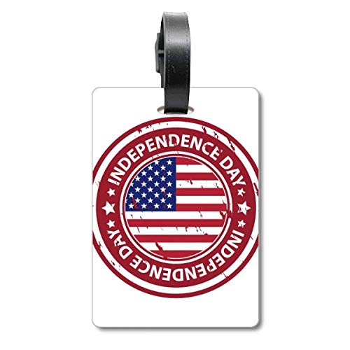Étiquette valise drapeau USA porte-étiquette sac à dos voyage
