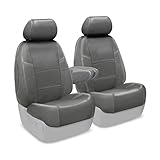 Coverking Custom Fit Front 50/50 Bucket Seat Cover for Select Honda CR-V Models - Rhinohide (Steel...