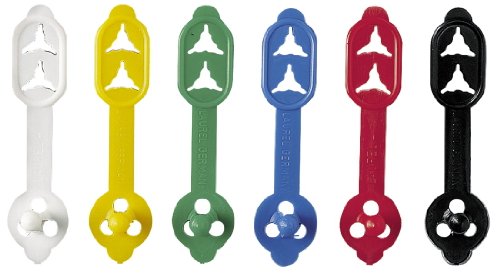Laurel 503263 Duo Briefknopf für Versandtaschen 2 Positionen wiederverwendbar Plastik 125 Stück farblich sortiert