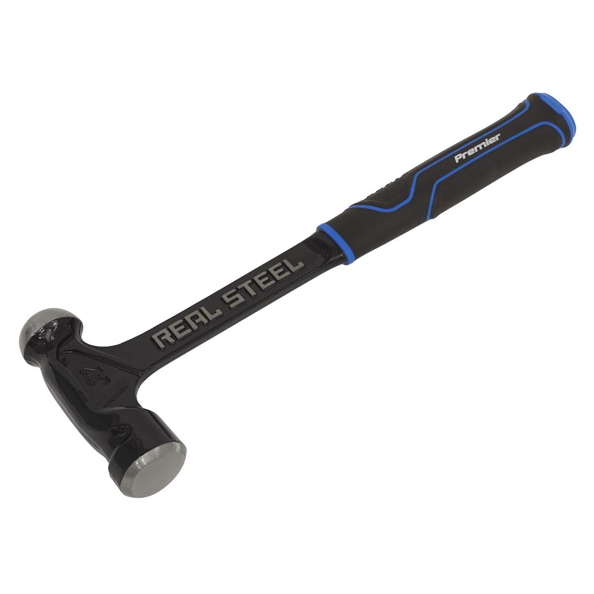 Sealey Ball Pein Hammer 32oz One-Piece Soft Grip Handles - BPHX32