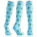 GCHBST 3 Paires De Chaussettes De Compression pour Hommes Et Femmes, Chaussettes De Compression À Motif De Fruits, Chaussettes De Sport en Plein Air,C,S/M
