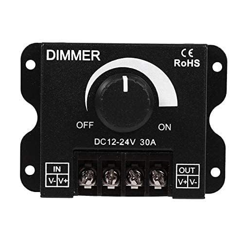 DHRUVPRO LED Switch Dimmer Controller DC 12V 24V 30A 360W 720W for Led ...