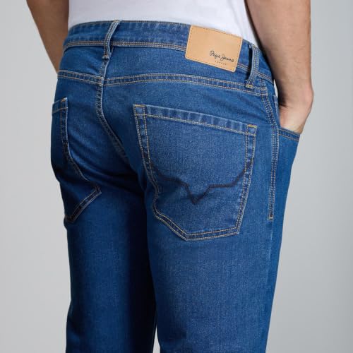Image of Pepe Jeans Men's Jeans | Slim Fit | Mid Rise | Stretchable