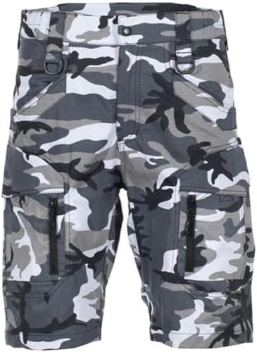 Mil-Tec Assault Unisex Shorts, Urban, Small