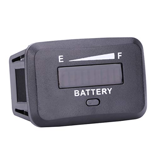 Aimilar Golf Cart Battery Indicator Tester Battery Charge Discharge Status Gauge Meter For Lead-Acid Battery Club Car (36V) #TOP3