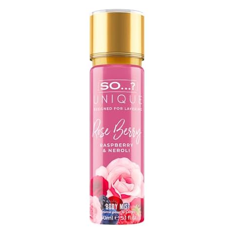 So...? Unique Rose Berry Body Mist Cover