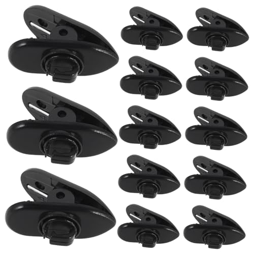 HOOTNEE 100pcs Rotatable Earphone Wire Clips Loss Headphone Holder for Sports Collar Clip for Mobile Earbuds Accessories