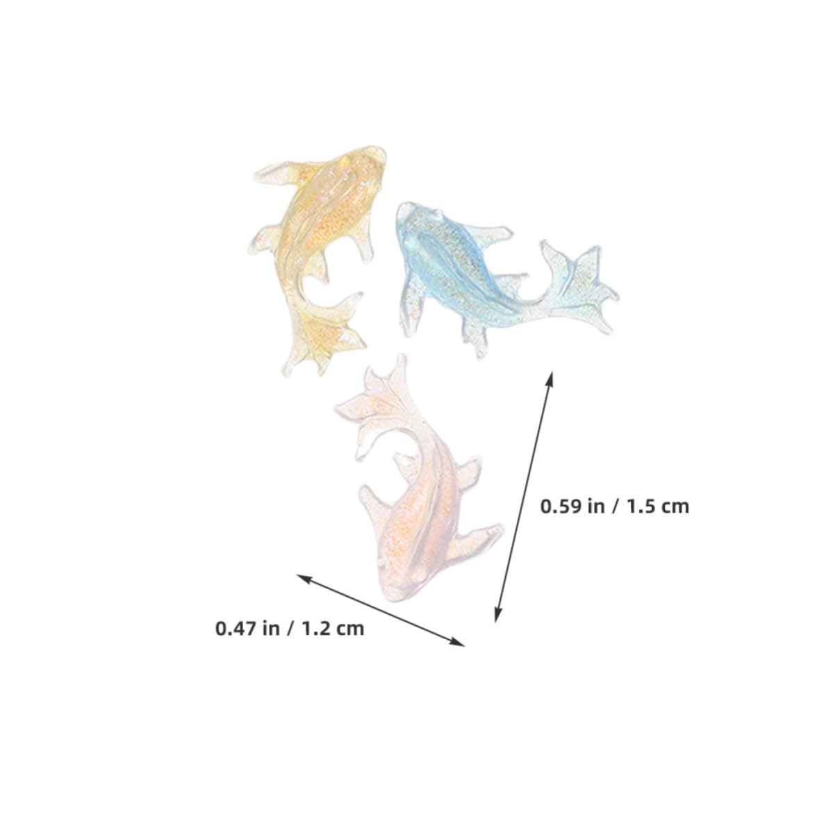 200pcs Mini Resin Dolphin Charms for Nail Art and Micro Landscaping, Lightweight Ocean-themed Marine Animal Figurines, Easy DIY Accessory Secure Placement, Wear Random Color