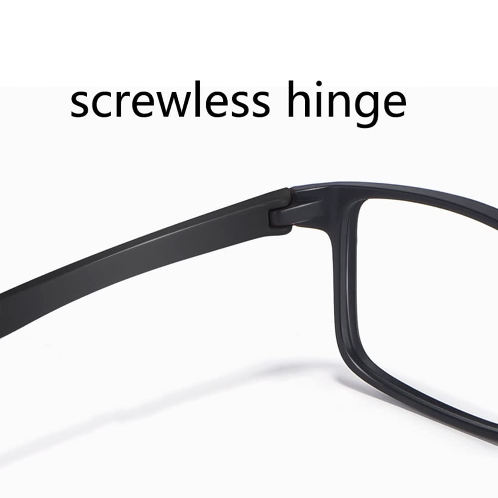 Anti Blaulicht Lesebrille Unisex Vollformat Brille Ultraleicht Anti Müdigkeit Lesegerät Frauen Männer Sonnenbrille Lesebrillen (Color : Blue, Size : +2.50)