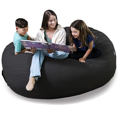 Big Joe Fuf XXL Foam Filled Bean Bag Chair with...
