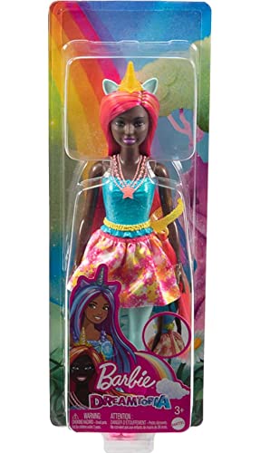 Muñeca Barbie Dreamtopia Unicornio con accesorios miniatura 6