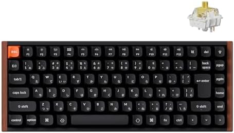 （16:30時点） 「国内正規品」Keychron K2 Max スペシャルエディション メカニカルキーボード 2.4G/Bluetooth/有線 日本語配列 バナナ軸
