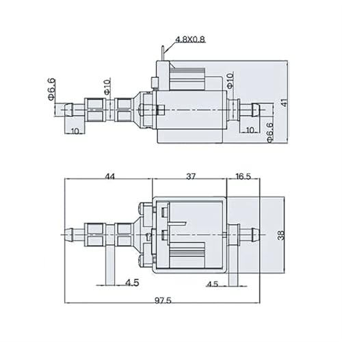 Bomba electromagnética JYPC-4 de 220V para solucionar fallos en tu máquina pulverizadora 2