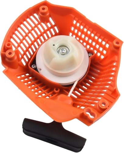 504597002 - Conjunto de arranque de retroceso para Husqvarna 435 440 135 140 piezas de motosierra Motosierra 504597002 arrancador de tracción para cortacésped