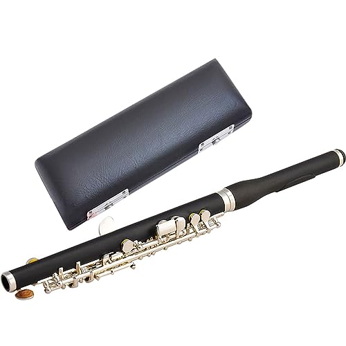 BHANAY flute instrument soprano recorder recorder instrument C Pitched Piccolo Western Musical Instrument, Suitable for Students, Beginners and Adults