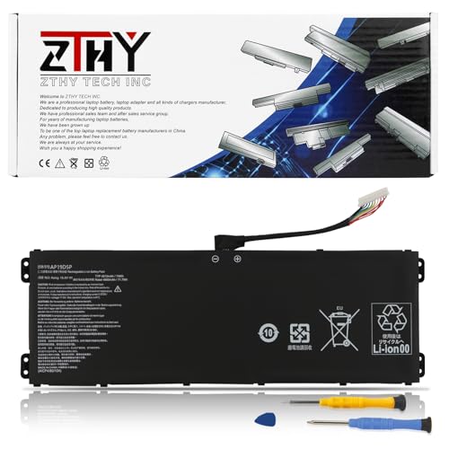 Image of AP19D5P Battery for Acer ConceptD 3 Ezel CC315-72G CN315-72G CN315-72G-70P5 | CN315-72G-71UE Predator Helios 500 PH517-52 PH517-52-7495 Predator Helios 700 PH717-72 PH717-72-71XQ 15.4V 74Wh