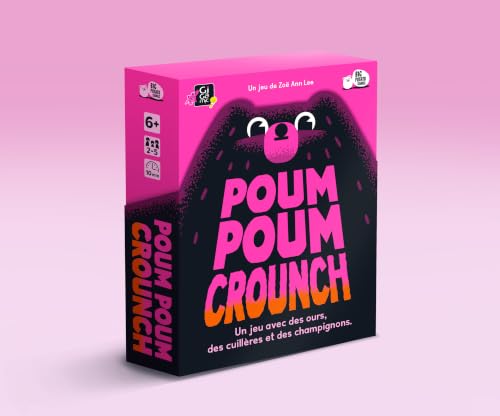 Jeu D'ambiance Gigamic Poum Poum Crounch – Jeu Rapide 10 Min, 2-5 Joueurs - vue 5