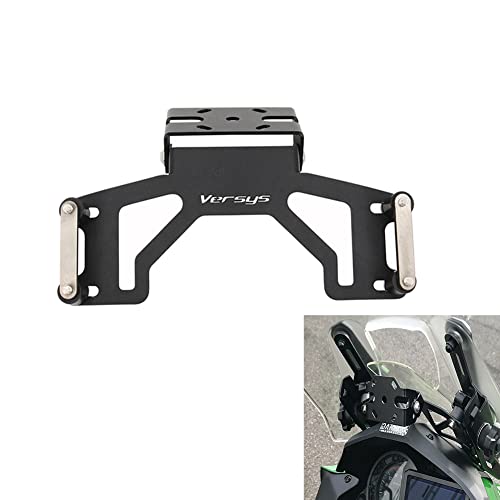 ALmart Motorcycle CNC Aluminum Phone GPS Navigation Devices Mount Holder Bracket Fits forKa-wasaki Versys1000 2019-2022