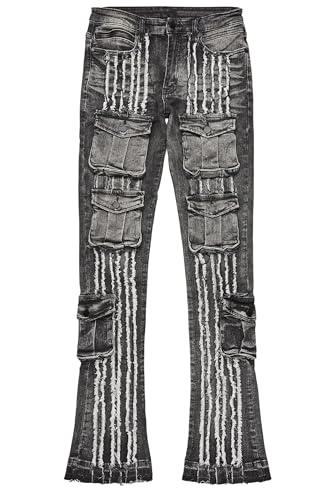 Men's Frey Stacked Flare Jean2