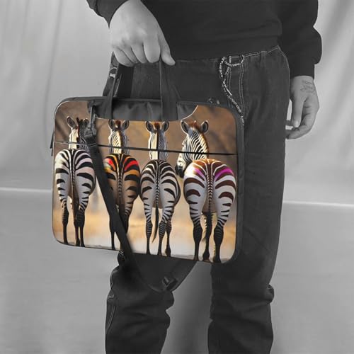 Bolsa para portátil zebras 15.6" para hombre y mujer miniatura 2
