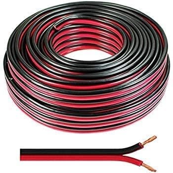Flexible 2 Core PVC Insulated Copper Speaker Wire For Vehicles, Home Stereo, Speaker Wire Uses etc, Red-Black Color Wire. (5 meter)-image-41